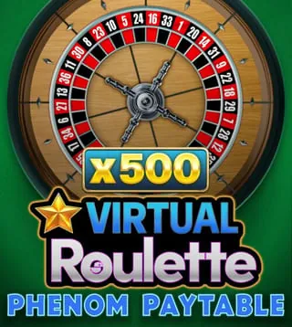 Live-игра Virtual Roulette Phenom x500 в Слотокинг казино
